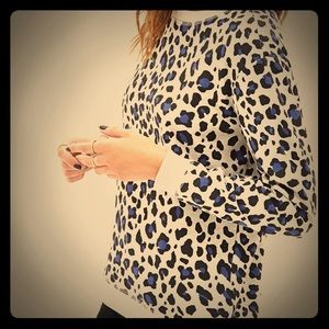 Forever 21 Leopard Print Sweatshirt